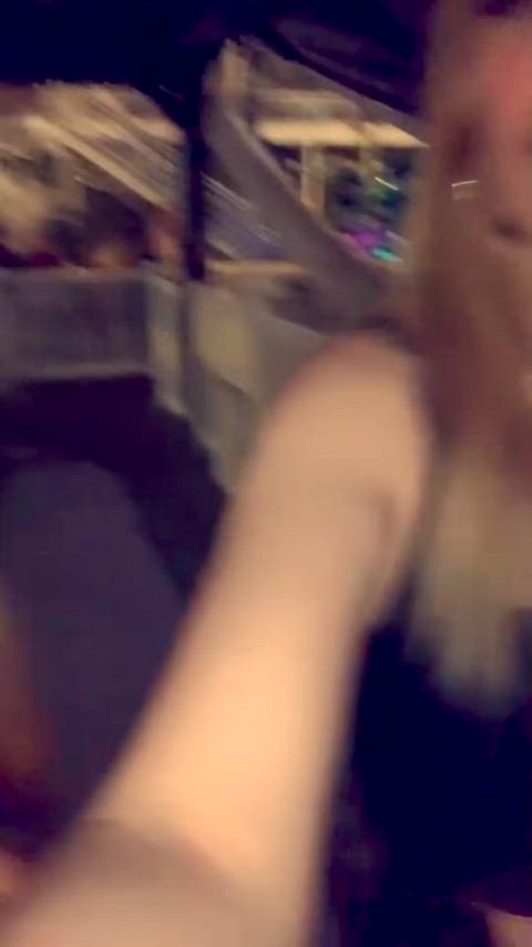 dancing hotwife snowbunnies white girl gif