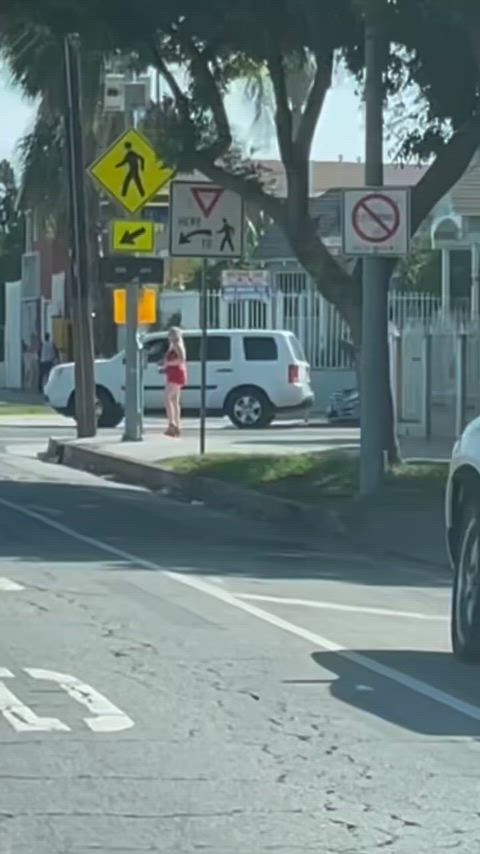 blonde escort happy ending prostitute skirt snowbunnies gif