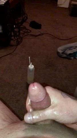 Creamy Cum Cumshot Slow Motion Thick Thick Cock gif