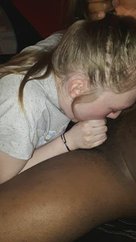 amateur bbc blowjob interracial gif