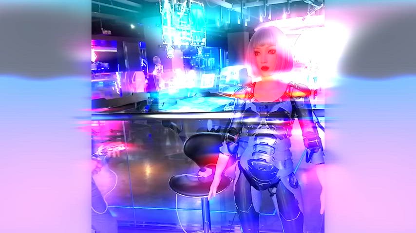 doll reaction robot gif