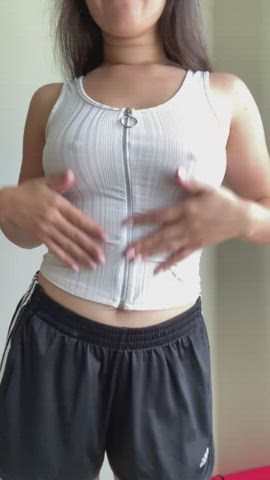 Asian Boobs Strip Stripping Striptease Tits Titty Drop r/AsiansGoneWild gif