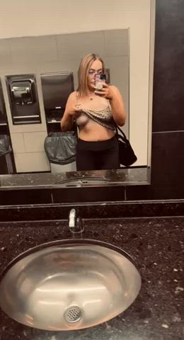 It gets more and more exciting each time I flash in public