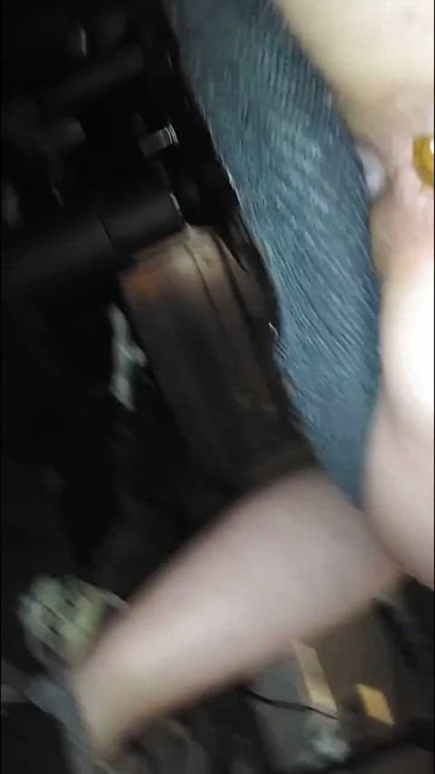 asshole bathroom smelling tease dirty gif