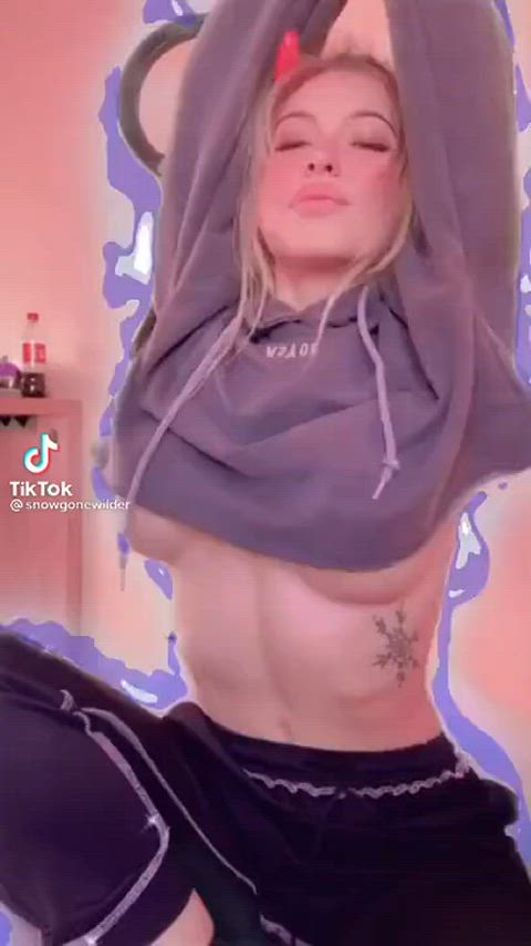 booty cute girls homemade pretty sex smile starlet teen tiktok gif