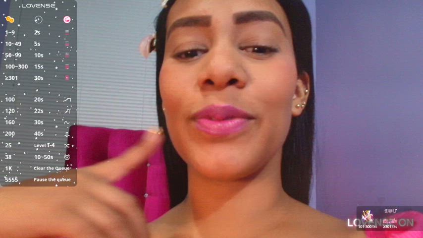 big tits cam camgirl ebony seduction sensual tits webcam gif