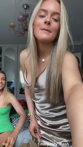 Dress Panties Upskirt gif