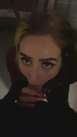 blowjob white girl work gif
