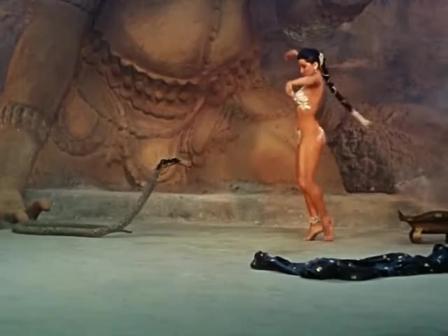The Indian Tomb Debra Paget Snake Dance pt2