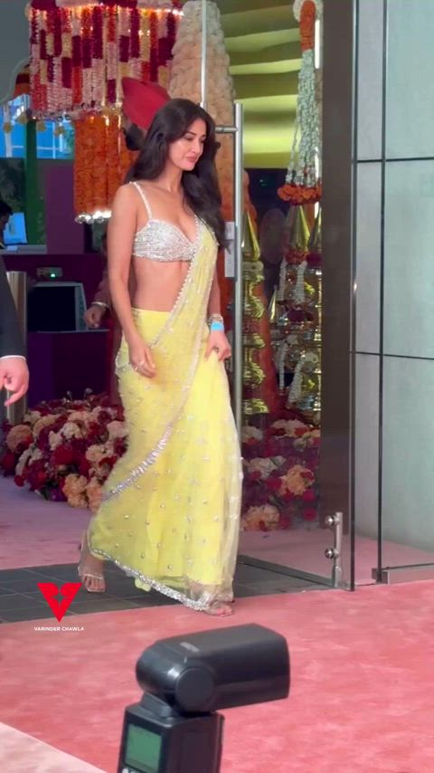 bollywood celebrity indian saree gif
