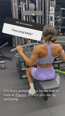 Australian Model Workout gif