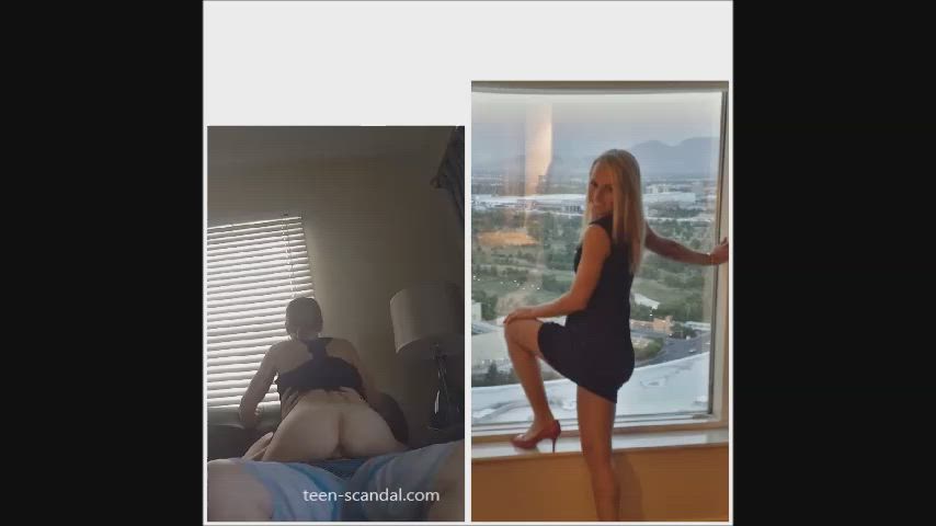 amateur blonde homemade gif