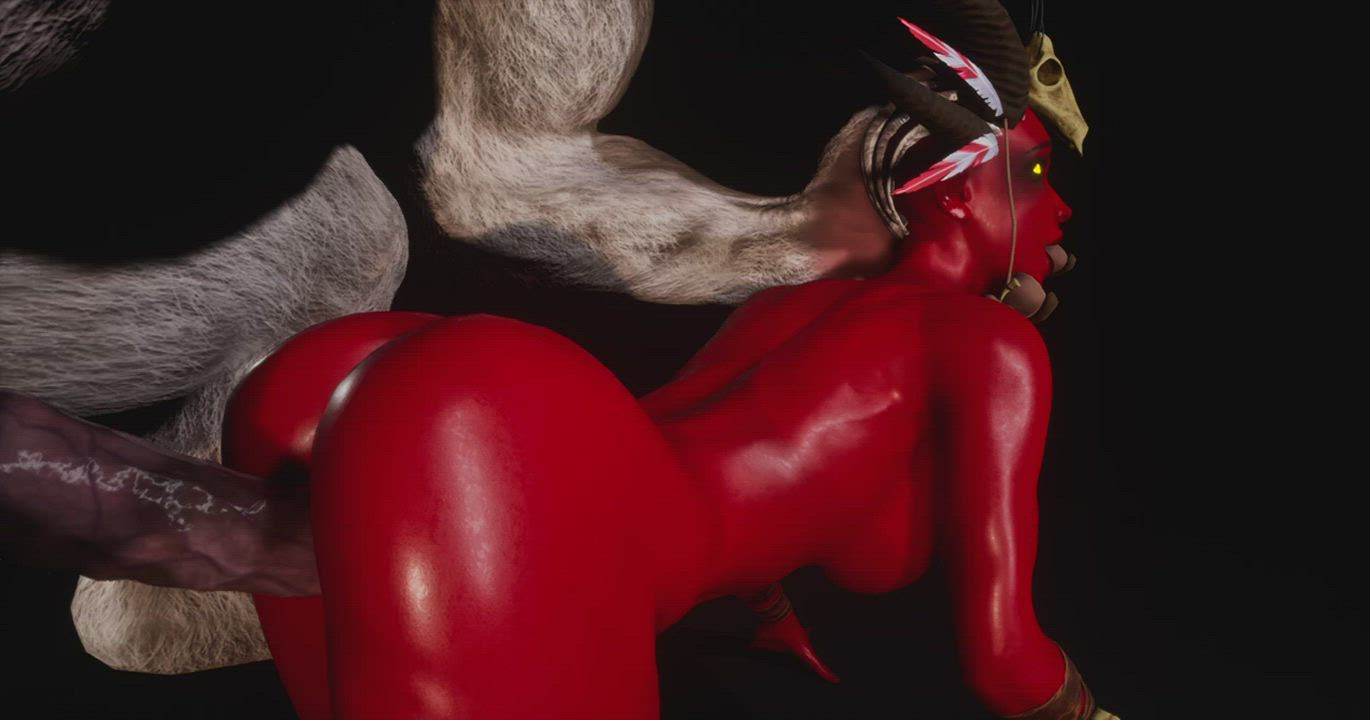 3D Doggystyle Fantasy Hentai Loop Monster Cock gif