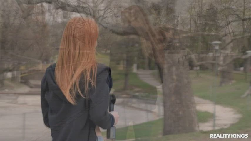Big Tits British Cum On Tits Doggystyle Groping Interview Redhead Riding gif