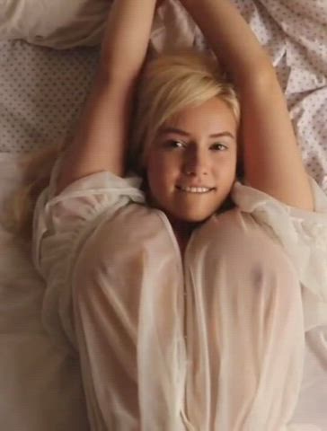 Blonde Sister Tits gif