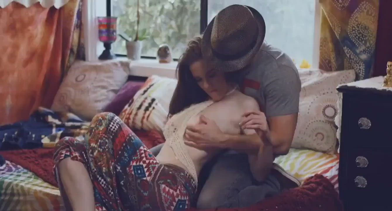 Bed Sex Big Dick Cowgirl gif