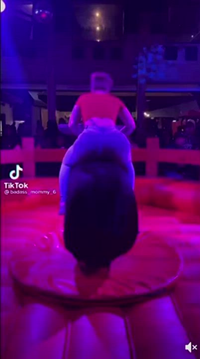 Hottest bull ride ever