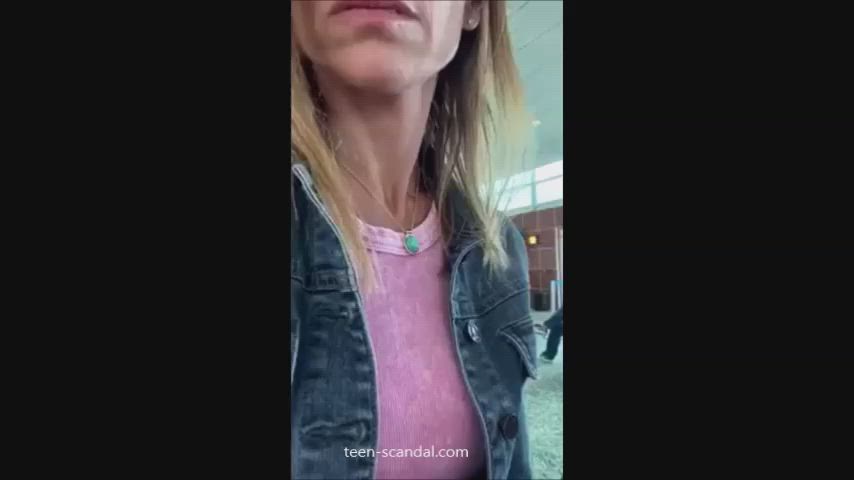 amateur flashing public pussy gif
