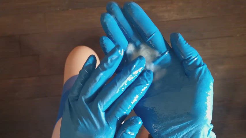 cum cumshot doctor femdom handjob latex gloves nurse onlyfans gif