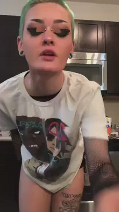 ass babe girls pretty smile tease teasing teen tiktok tits gif