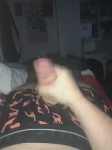 big dick cumshot handjob jerk off male masturbation solo gif