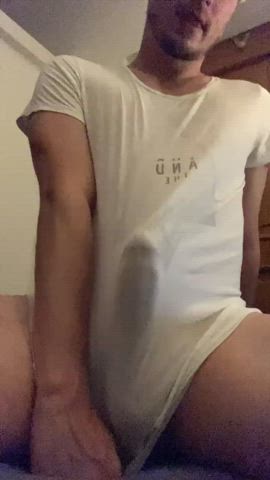 Big Dick Cock See Through Clothing gif