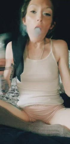 Camel Toe OnlyFans Pale Skinny gif