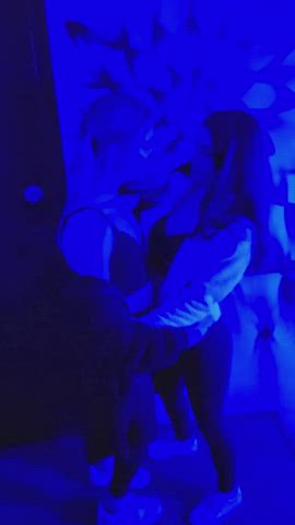 Met her at the bar and just had to stick my tounge down her throat!
