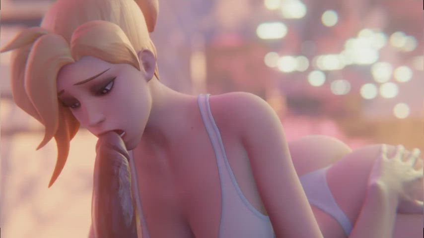 Mercy Oral Job (Megaera)[Overwatch]