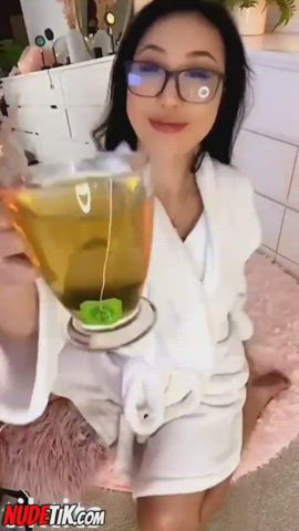 Asian Lingerie Stockings gif
