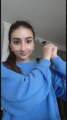 bikini bouncing tits tiktok gif