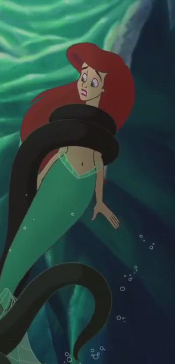 Belly Button Redhead Tentacles gif
