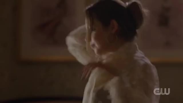 Liz Gillies  CW  chick stripping