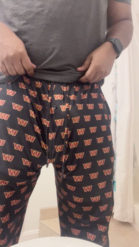 Been drinking a few brews while watching the game and had to take a piss eventually