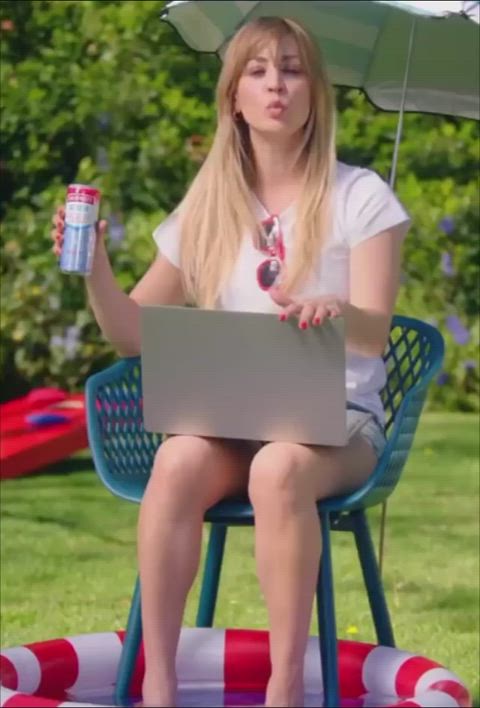 kaley cuoco legs legs up gif