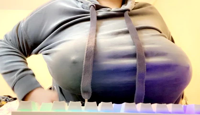 gaming and playing with my boobs when I should be studying for finals