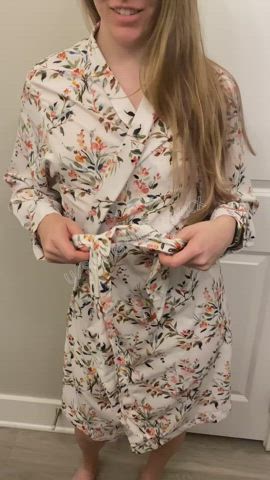 Blonde Hotwife Small Tits Strip Stripping Striptease Tease Vixen White Girl gif