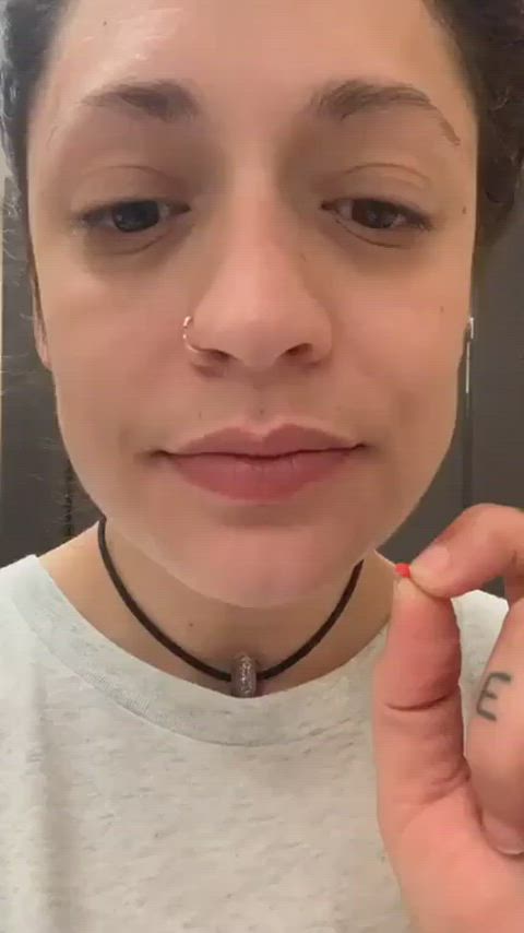 amateur cute long tongue tongue tongue fetish gif