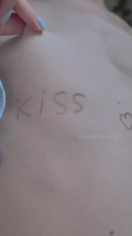 I hope you like my pink nipples on my pale skin &lt;3