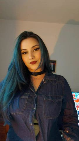 big tits boobs nipple piercing tits gif