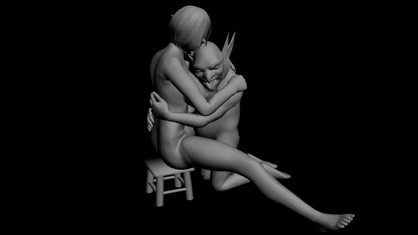 animation elf monster cock gif