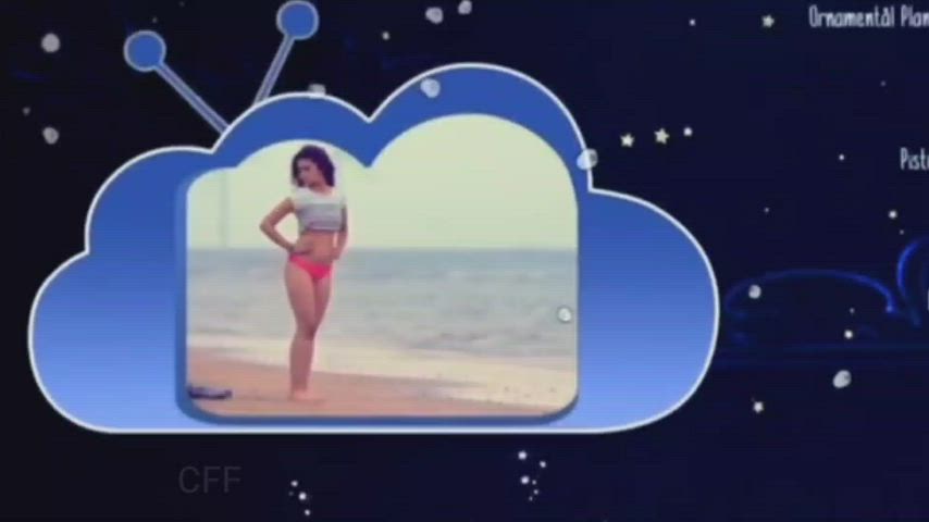 babe bikini bollywood desi indian small tits tease underwear undressing gif