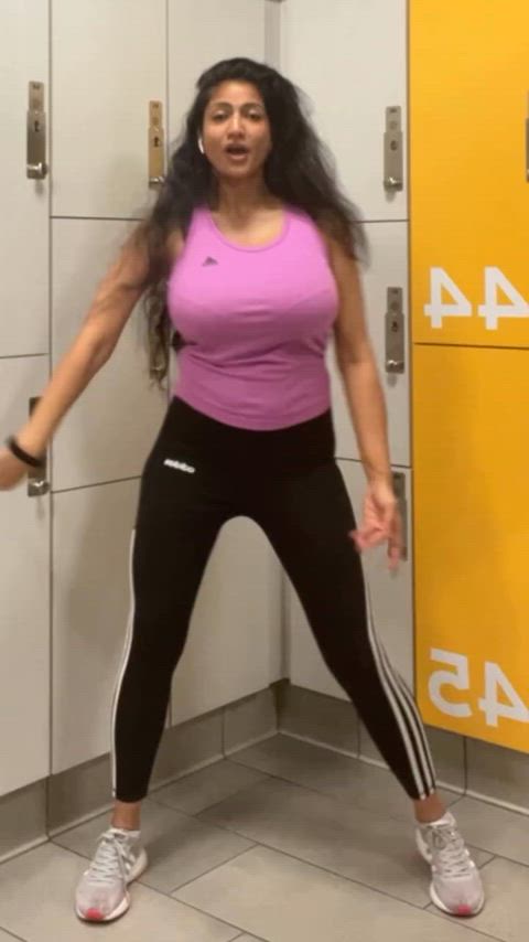 bollywood boobs desi gif