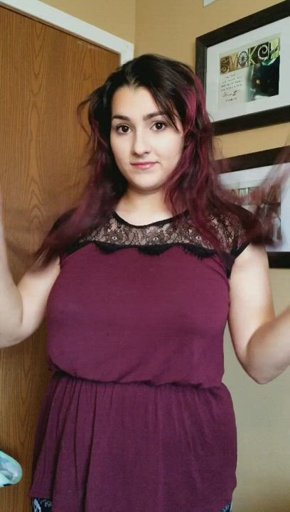 Lactating MILF Titty Drop gif