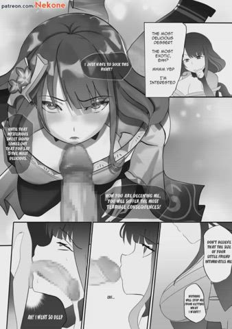 Raiden shogun animated doujin 1(Nekone) [Genshin impact]