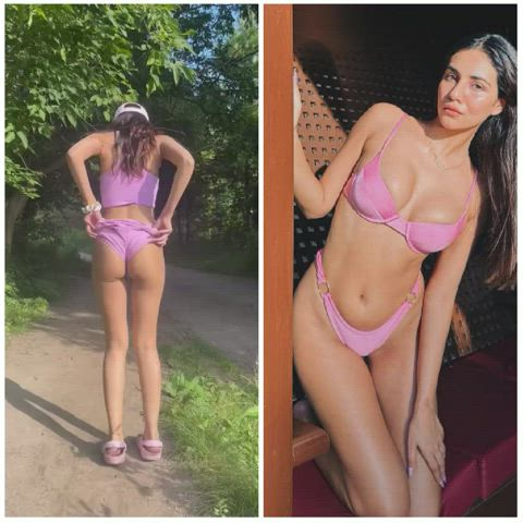 bollywood celebrity desi fantasy flashing indian outdoor striptease gif