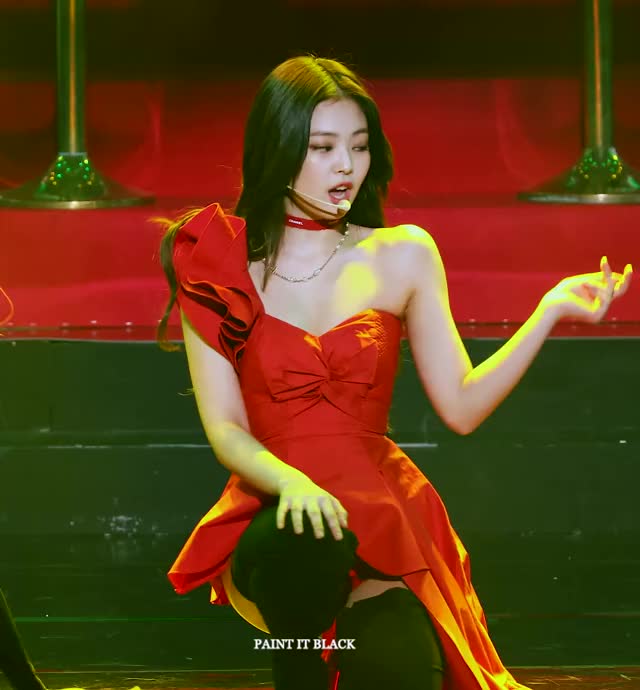 190123 [4K] BLACKPINK JENNIE 제니 직캠 - SOLO @가온차트-h4Vt7tH4FLo1-merged