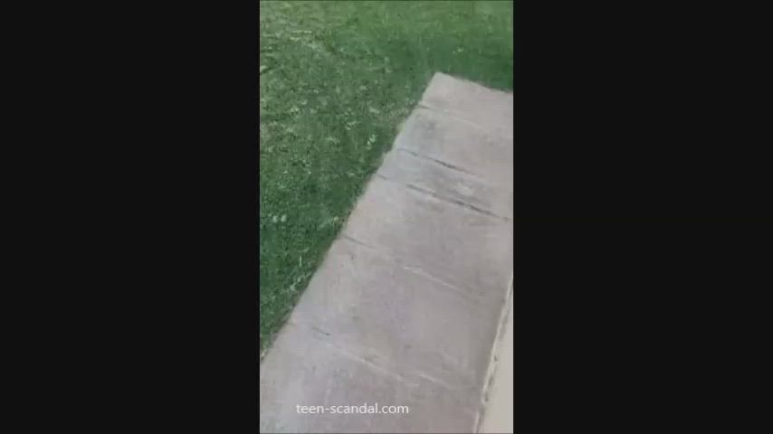 amateur blowjob cum cum in mouth outdoor gif