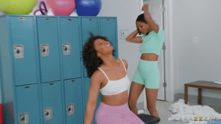 Perving Out Misty Stone &amp; Ricky Spanish &amp; September Reign Brazzers
