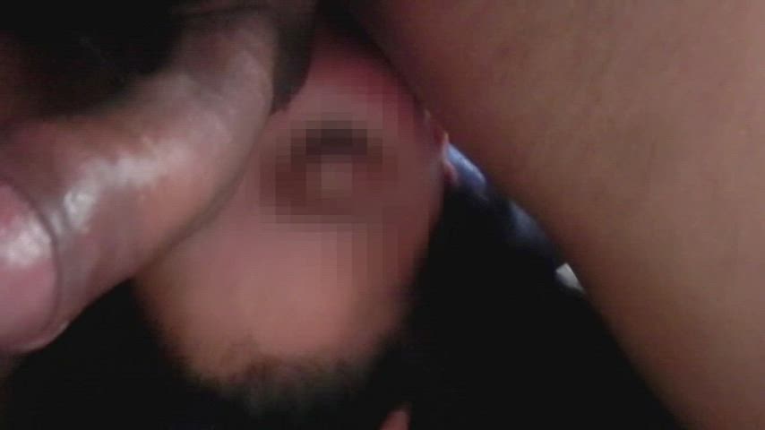 amateur cheating cuckold homemade humiliation rimjob rimming gif